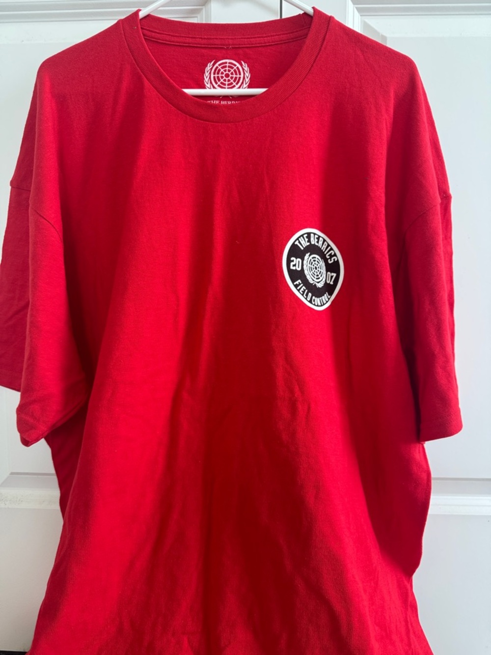 Kids' Red Logo Short Sleeve Tee